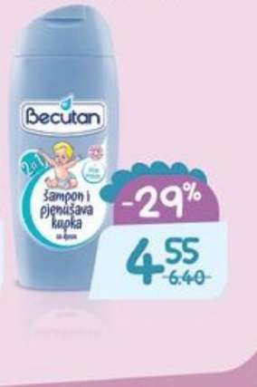 Becutan Šampon i pjenusava kupka