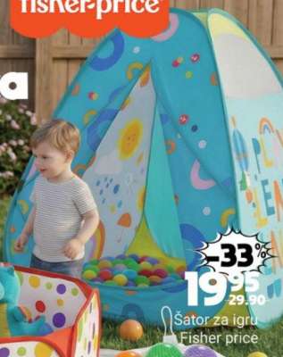 Šator za igru Fisher price