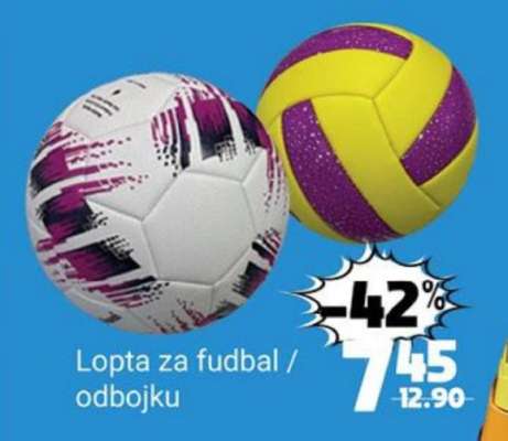 Lopta za Fudbal/Odbojku