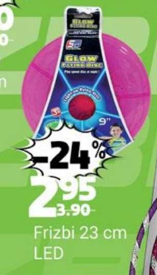 Frizbi 23 cm LED