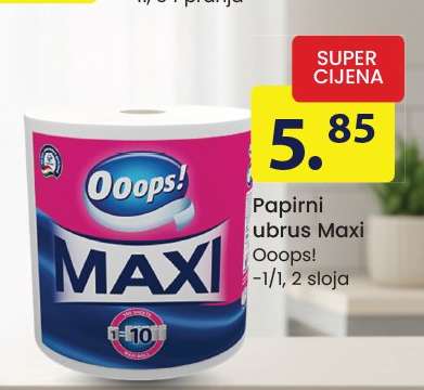 Papirni ubrus Maxi