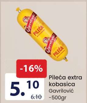 Pileća extra kobasica