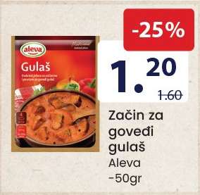 Začin za goveđi gulaš