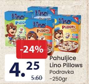Pahuljice Lino Pillows Podravka