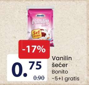 Vanilin šećer Bonito
