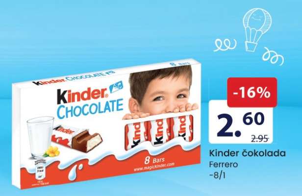 Kinder čokolada