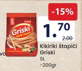 Kikiriki štapići Griski