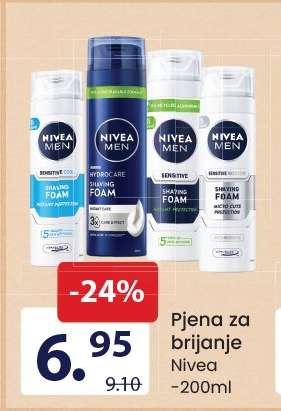 Pjena za brijanje Nivea
