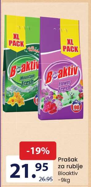 Prašak za rublje Bioaktiv
