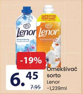 Omekšivač sorto Lenor