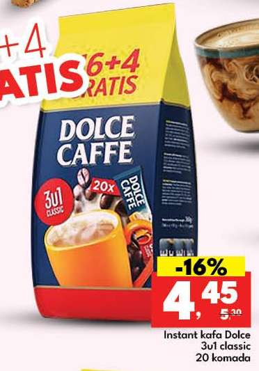Instant kafa Dolce 3u1 classic