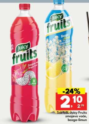 Sok 1,5L Juicy Fruits