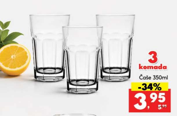 Čaše 350ml