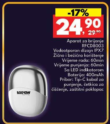 Aparat za brijanje RFCB003