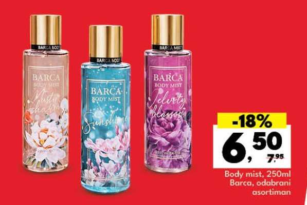 Body mist, 250ml