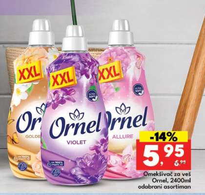 Omekšivač za veš Ornel
