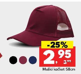 Muški kačket 58cm