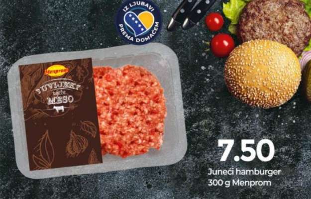 Juneći hamburger