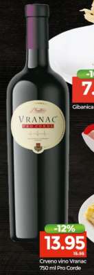 Crveno vino Vranac