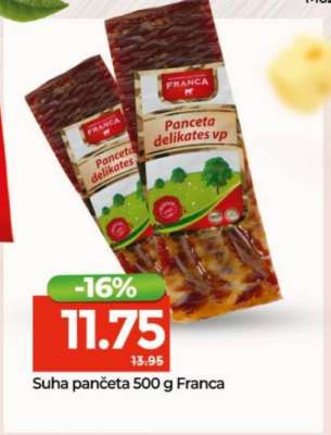 Suha pančeta 500 g Franca