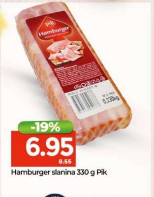 Hamburger slanina 330 g Pik