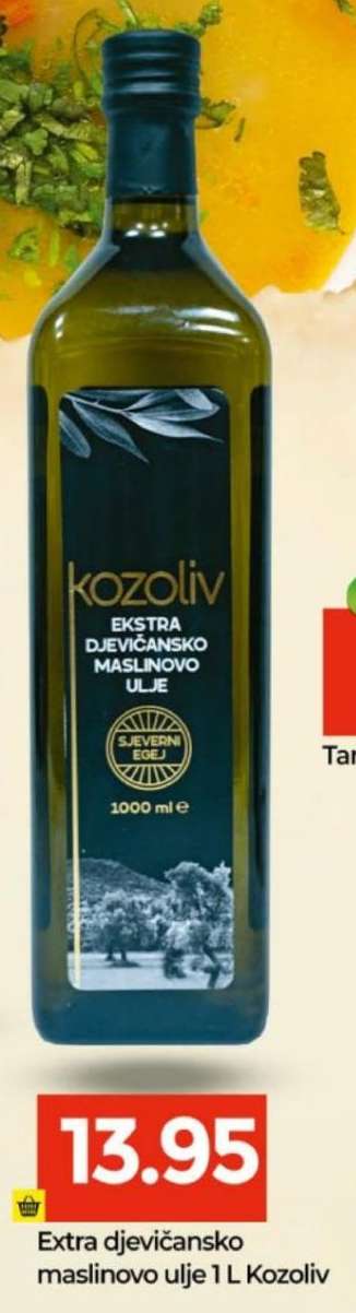 Extra djevičansko maslinovo ulje 1 L Kozoliv