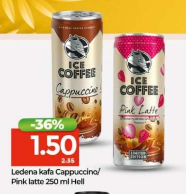 Ledena kafa Cappuccino/Pink latte 250 ml Hell