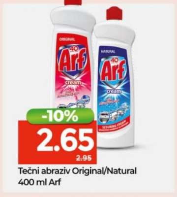 Tečni abraziv Original/Natural 400 ml Arf