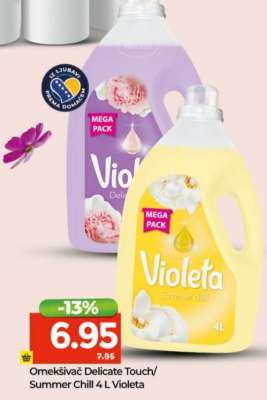 Omekšivač Delicate Touch/Summer Chill 4 L Violeta