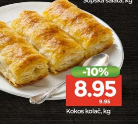 Kokos kolač, kg
