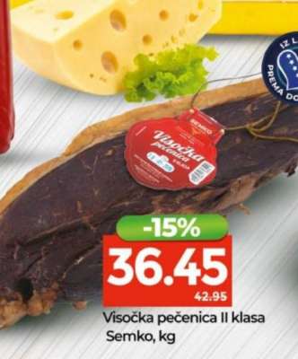 Visočka pečenica II klasa