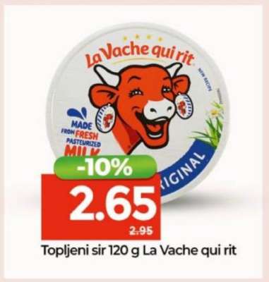 Topljeni sir 120 g La Vache qui rit