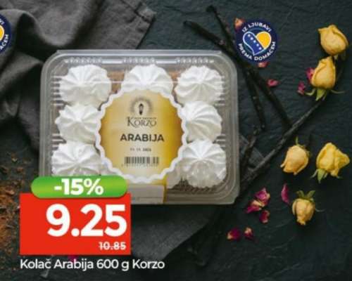 Kolač Arabija 600 g Korzo