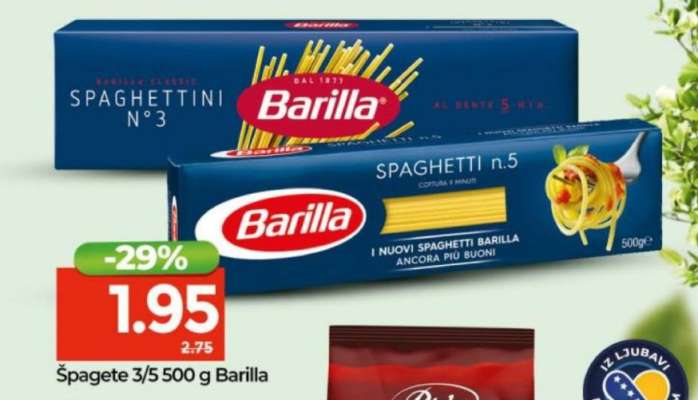 Špagete 3/5 500 g Barilla