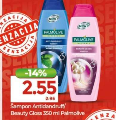 Šampon Antidandruff/Beauty gloss 350 ml Palmolive