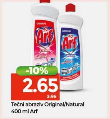 Tečni abraziv Original/Natural 400 ml Arf