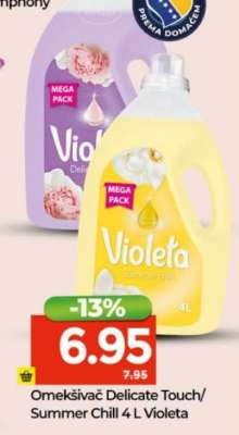 Omekšivač Delicate Touch/Summer Chill 4 L Violeta