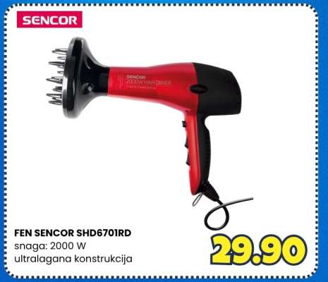 FEN SENCOR SHD6701RD