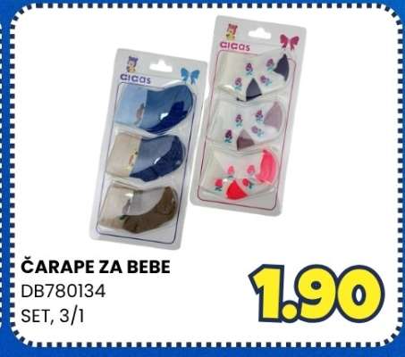 ČARAPE ZA BEBE