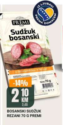 BOSANSKI SUDŽUK REZANI 70 G PREMI