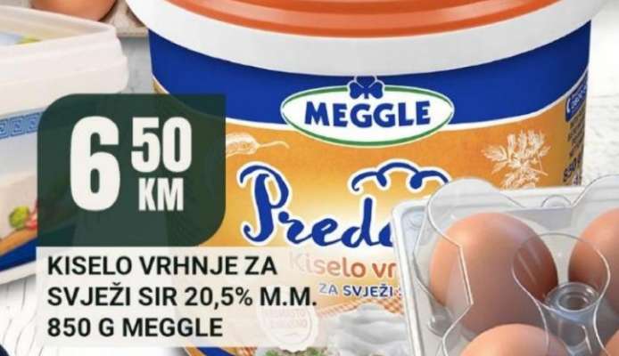 KISELO VRHNJE ZA SVJEŽI SIR 20,5% M.M.
