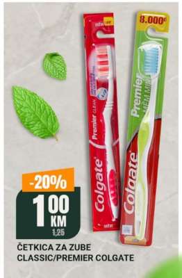 ČETKICA ZA ZUBE CLASSIC/PREMIER COLGATE