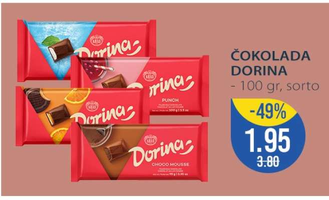 Čokolada Dorina
