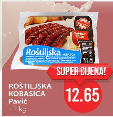ROŠTILJSKA KOBASICA Pavić