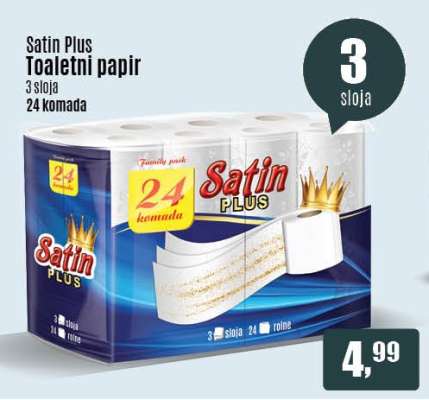 Satin Plus Toaletni papir