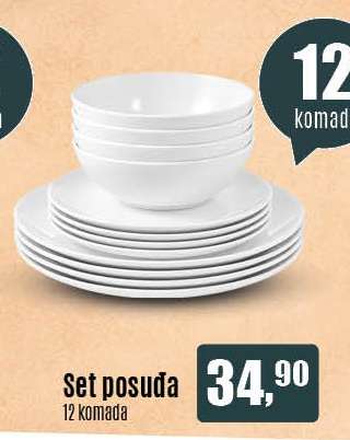 Set posuda