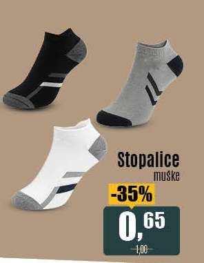 Stopalice muške