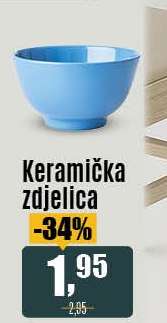 Keramička zdjelica