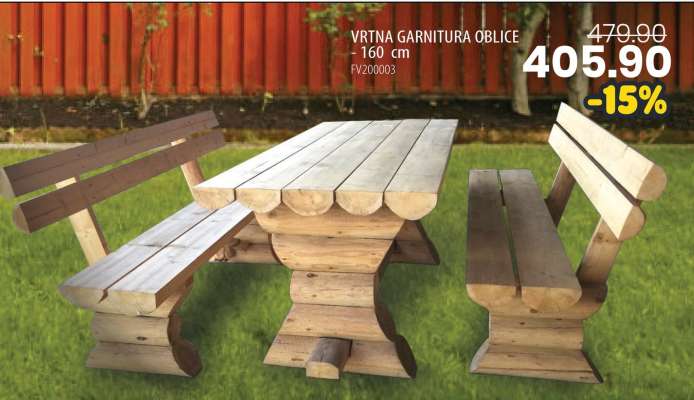 VRTNA GARNITURA OBLICE
