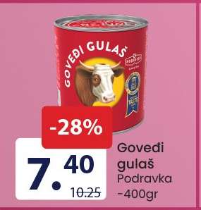 Goveđi gulaš Podravka